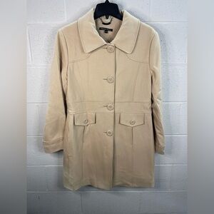 Elegant Cream Trench Coat for Women